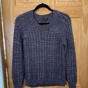 Massimo Dutti Women's Gray Crewneck Sweater